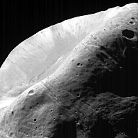 Stickney krateret p Phobos
